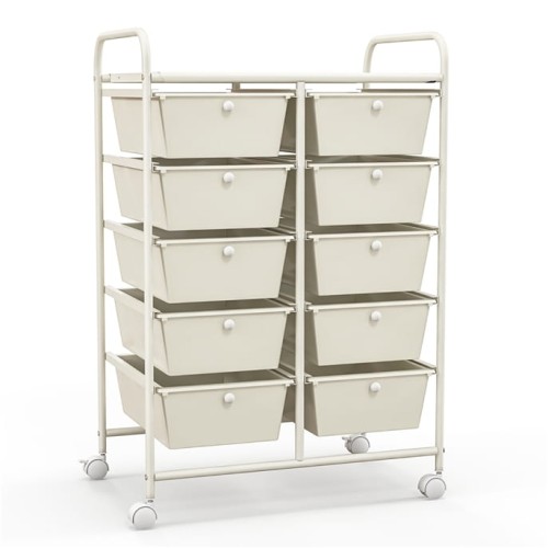 Organizer do biura 10 szuflad biały JV11073WH
