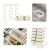 Organizer do biura 10 szuflad biały JV11073WH