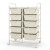 Organizer do biura 10 szuflad biały JV11073WH