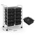 Organizer do biura 10 szuflad czarny JV11073BK