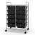 Organizer do biura 10 szuflad czarny JV11073BK