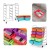 Organizer do biura 10 szuflad wielokolorowy JV11073MT