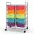Organizer do biura 10 szuflad kolory tęczy JV11073RB