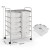 Organizer do biura 10 szuflad przezroczysty JV11073CL