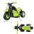 Motocykl elektryczny dla dzieci z efektem bąbelków zielony TQ10165DE-GN