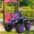 Elektryczny quad ATV dla dzieci z akumulatorem i światłami LED fioletowy TY327798DE-ZS