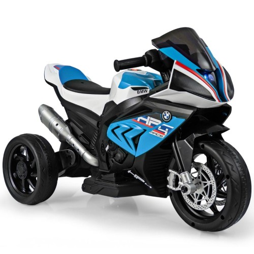 Motocykl elektryczny dla dzieci trójkołowy niebieski TQ10106DE-BL