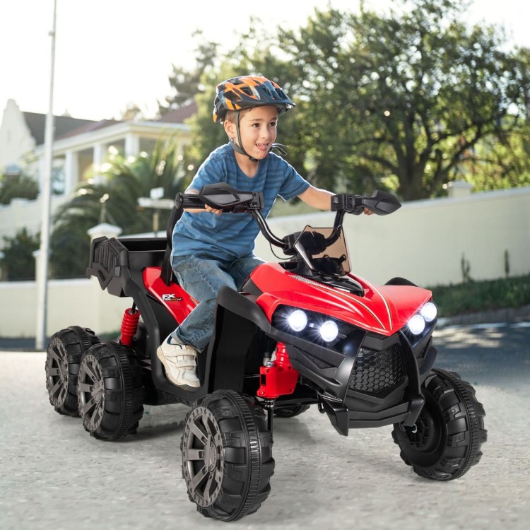 Pojazd elektryczny ATV dla dzieci czerwony
