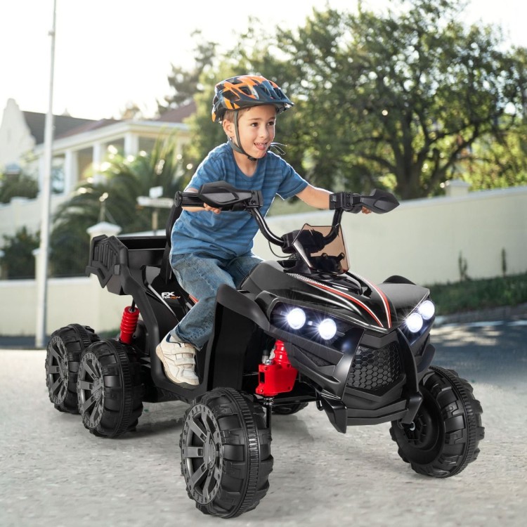 Pojazd elektryczny ATV dla dzieci czarny