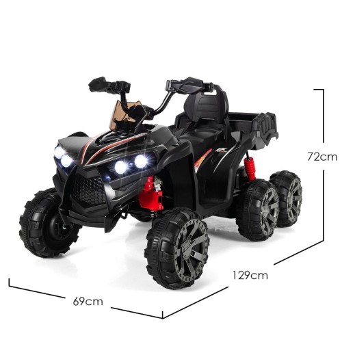 Pojazd elektryczny ATV dla dzieci czarny