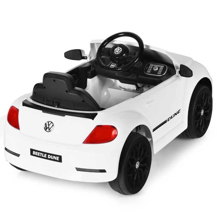 Elektryczny samochód Beetle dla dzieci biały