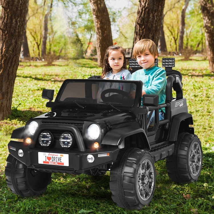 Samochód elektryczny SUV dla dzieci czarny