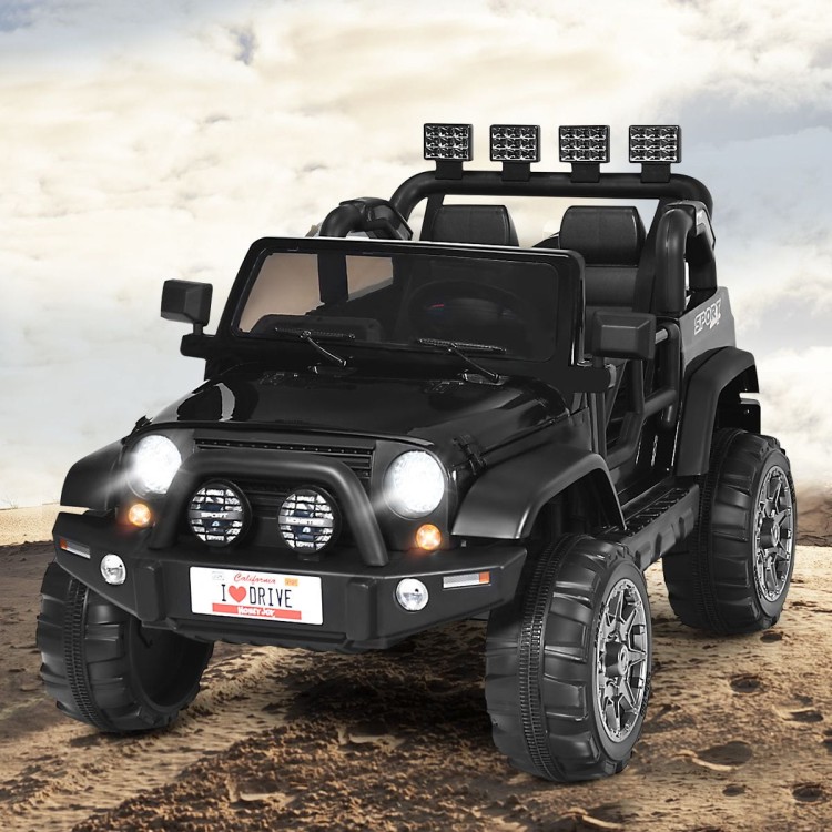 Samochód elektryczny SUV dla dzieci czarny