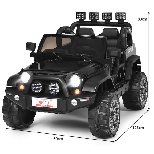Samochód elektryczny SUV dla dzieci czarny