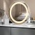 Lusterko kosmetyczne okrągłe z podświetleniem śr. 30 cm