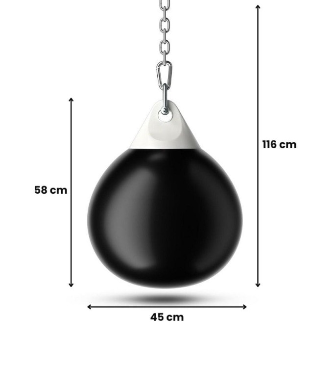 Worek bokserski napełniany wodą o średnicy 45 cm