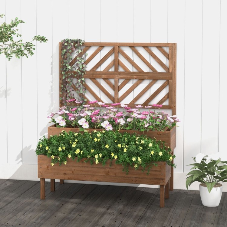 Donica ogrodowa kwietnik 109 x 62 x 135cm