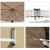 Regulowany parasol ścienny 250cm