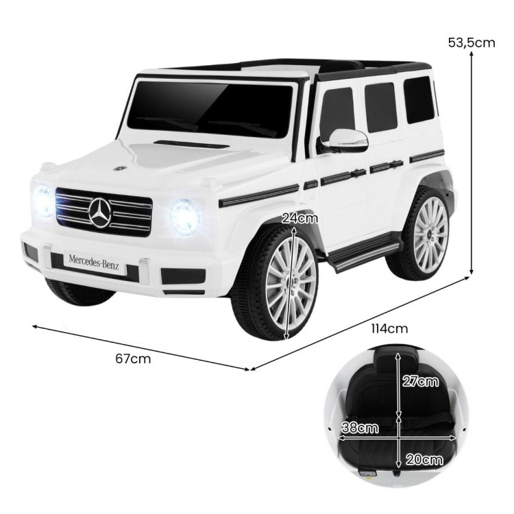Licencjonowany Mercedes Benz G500 samochód elektryczny dla dzieci