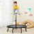 Składana mini trampolina z regulowaną poręczą
