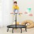 Składana mini trampolina z regulowaną poręczą