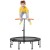 Składana mini trampolina z regulowaną poręczą