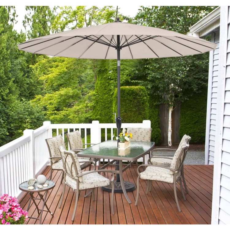 Parasol ogrodowy na balkon taras 265 cm