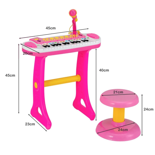 Pianino cyfrowe dla dzieci z mikrofonem