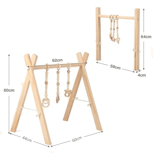 Stojak edukacyjny dla niemowląt 60 x 44 x 60 cm