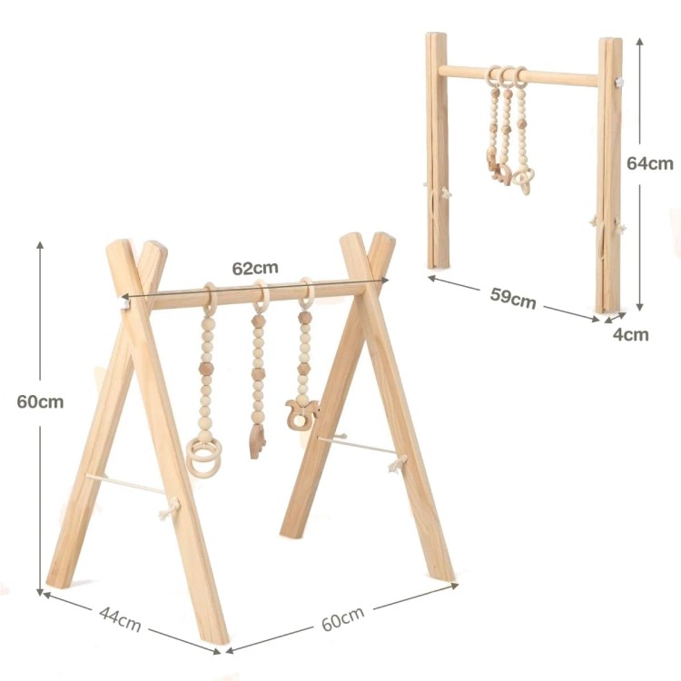 Stojak edukacyjny dla niemowląt 60 x 44 x 60 cm