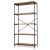 5-poziomowy regał w stylu industrialnym 79 x 35 x 160 cm