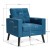 Nowoczesny fotel w stylu skandynawskim 75 x 81 x 86 cm