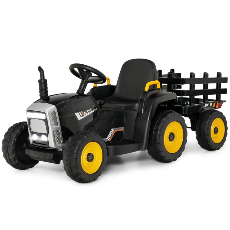 Traktor elektryczny z przyczepką dla dzieci