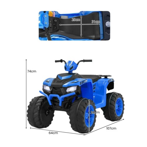 Quad elektryczny dla dzieci 24V