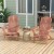 Komplet 2 szt. foteli ogrodowych składanych 71 x 89 x 94 cm