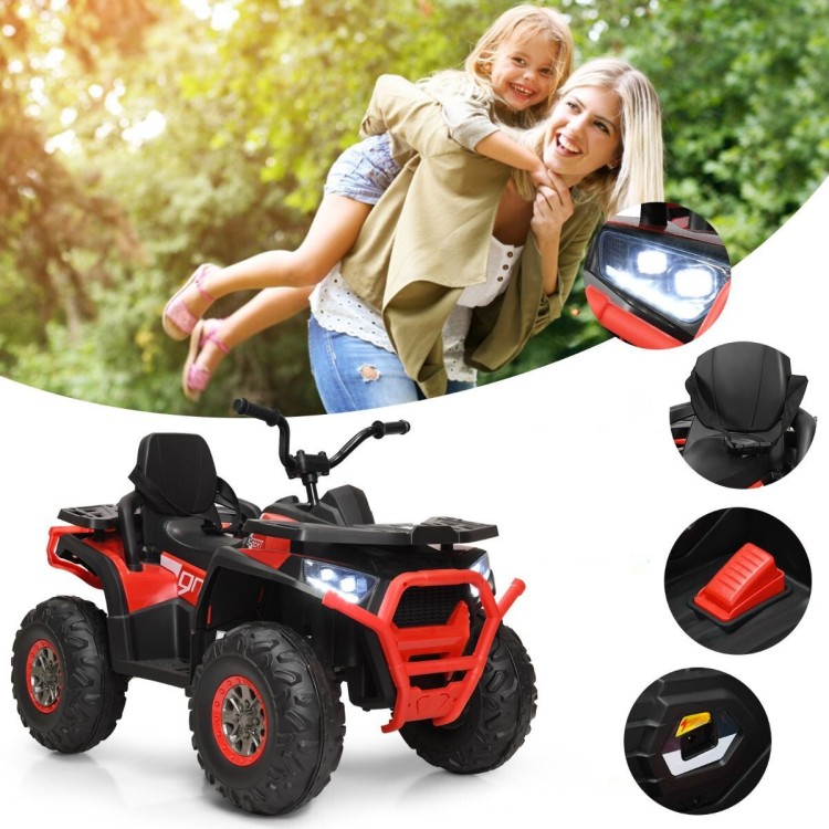 Elektryczny Quad dla dzieci czerwony