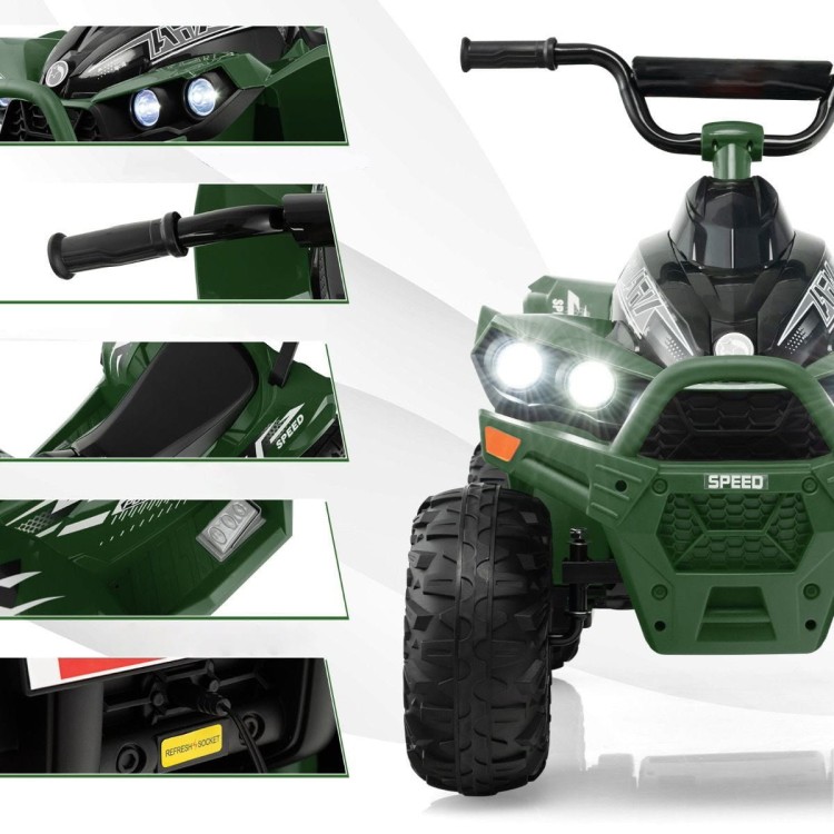 Elektryczny Quad dla dzieci 12 V zielony