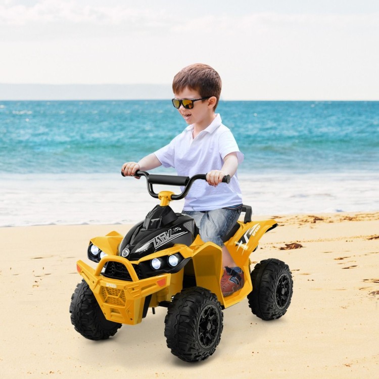 Elektryczny Quad dla dzieci 12 V żółty