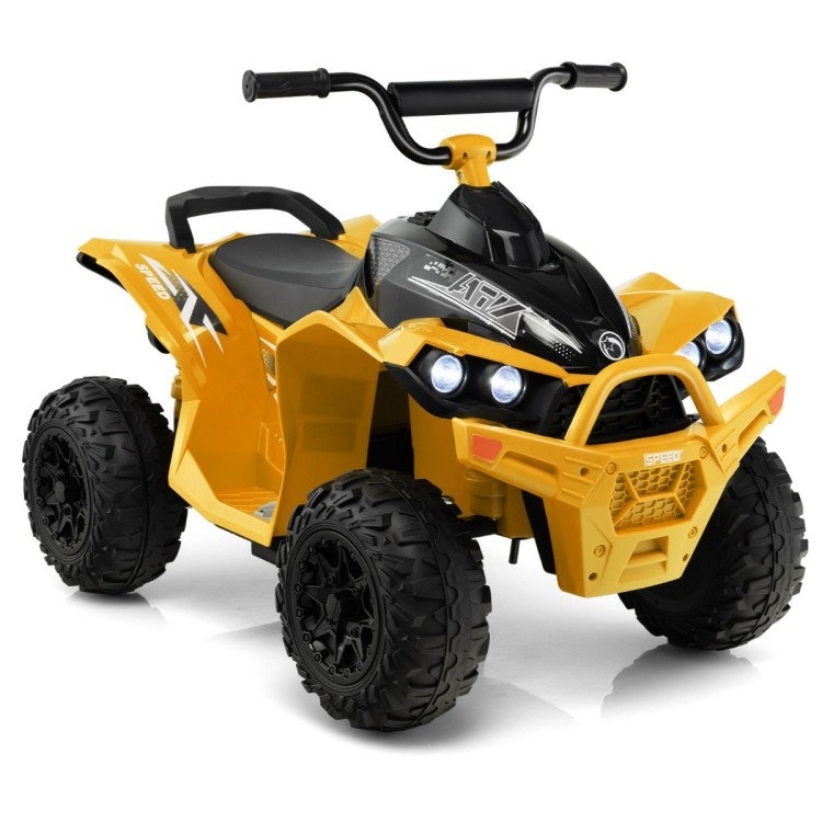 Elektryczny Quad dla dzieci 12 V żółty