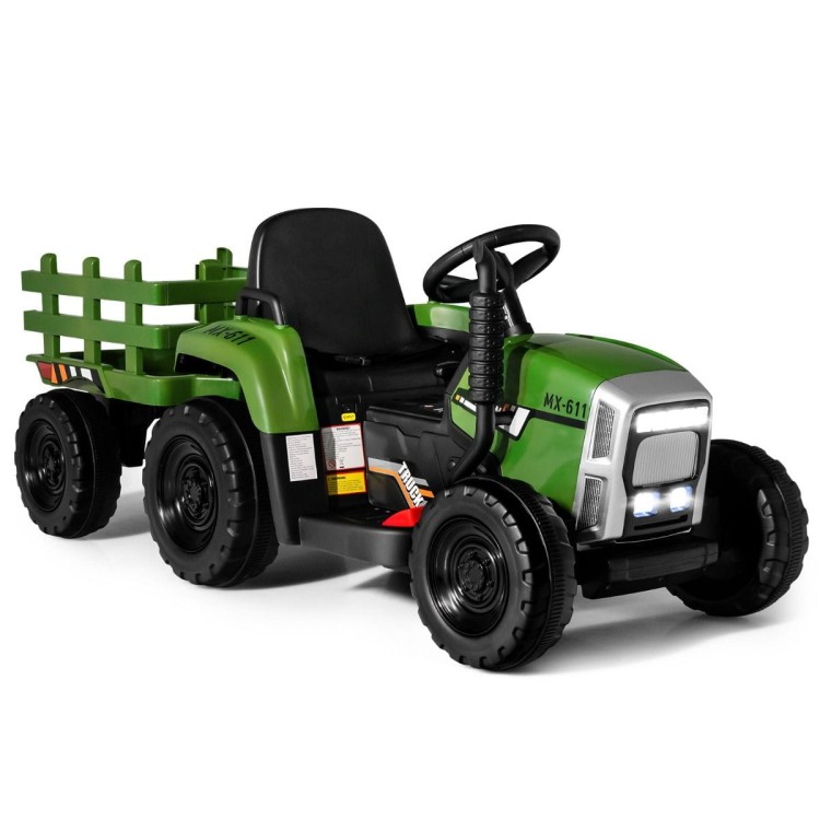 Traktor elektryczny z przyczepką dla dzieci