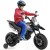 Elektryczny motocykl Aprilia dla dzieci niebieski