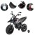 Elektryczny motocykl Aprilia dla dzieci niebieski