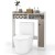 Szafka łazienkowa z regulowanymi półkami