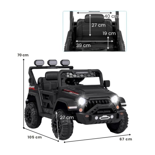 Samochód elektryczny dla dzieci jeep