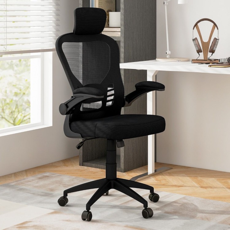 Ergonomiczne krzesło biurowe z funkcją bujania