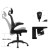 Ergonomiczne krzesło biurowe z funkcją bujania