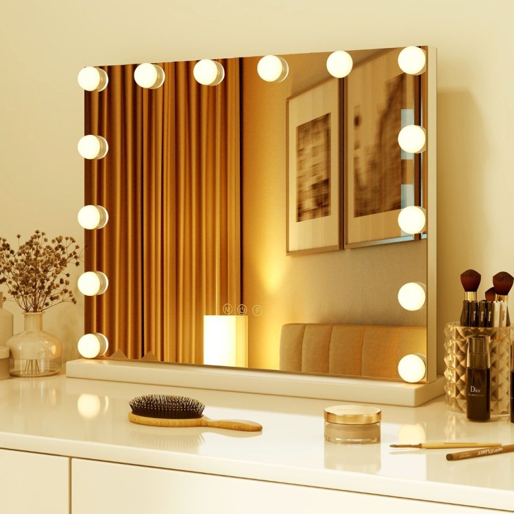 Lusterko do makijażu w stylu hollywoodzkim