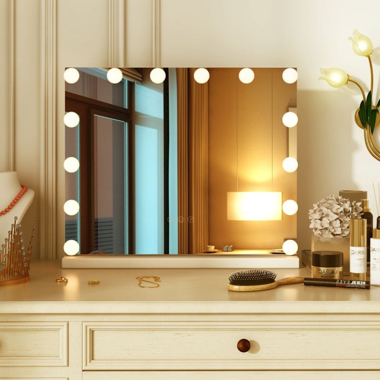 Lusterko do makijażu w stylu hollywoodzkim