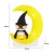 Dekoracja halloweenowa LED Sowa