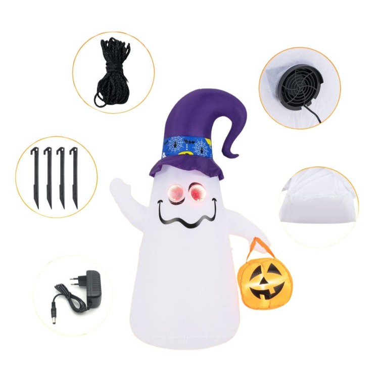 Nadmuchiwana dekoracja halloweenowa Duch